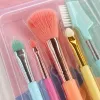 Colorful professional makeup brush set, durable and multi-functional makeup tool set, essential for beauty Application Scenario
